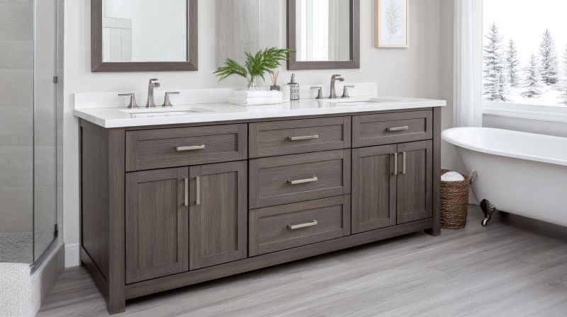 Vanity Upgrade with Double Sinks